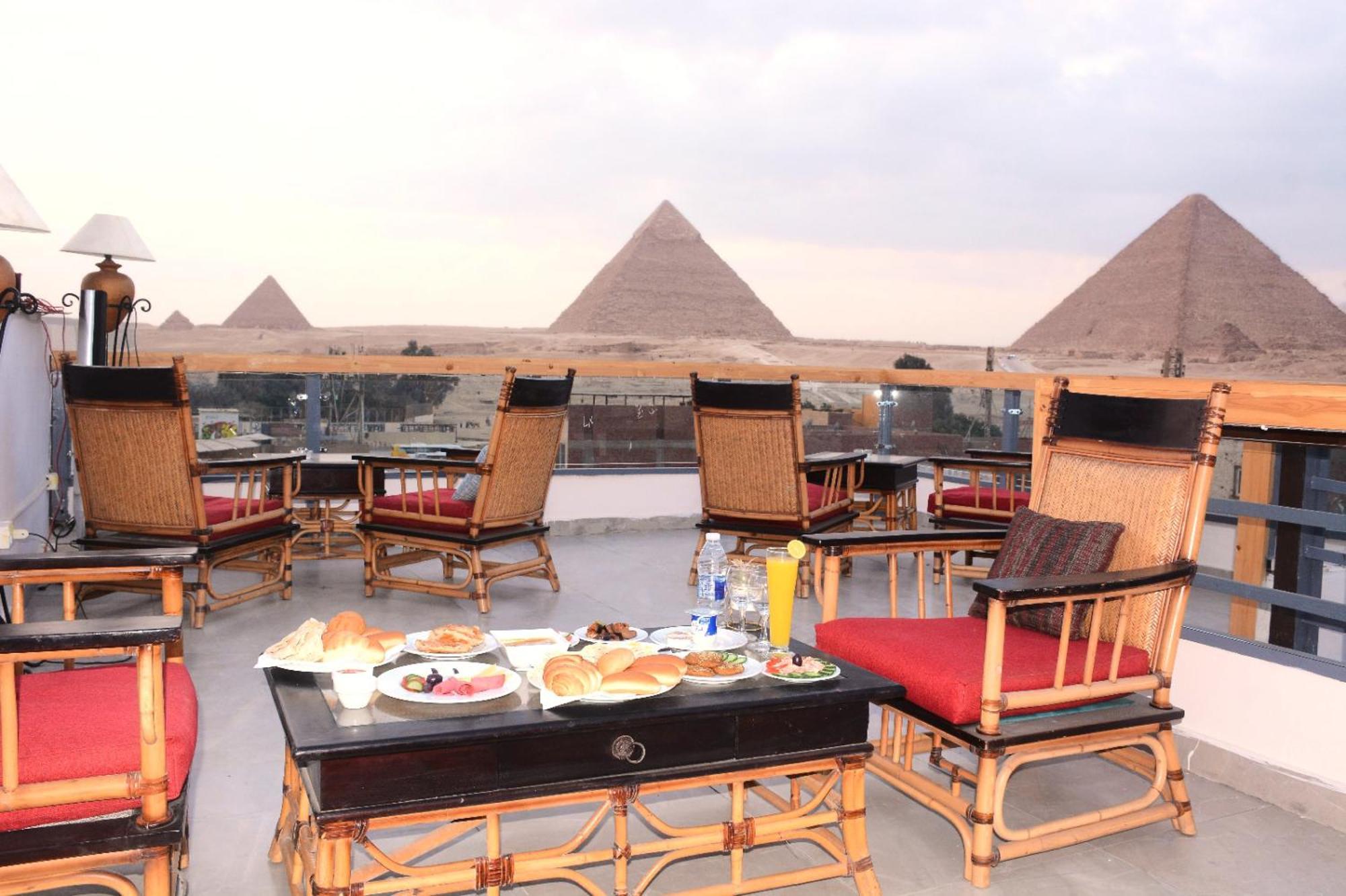 Nun Pyramids Inn Kafret el-Gabal Zewnętrze zdjęcie