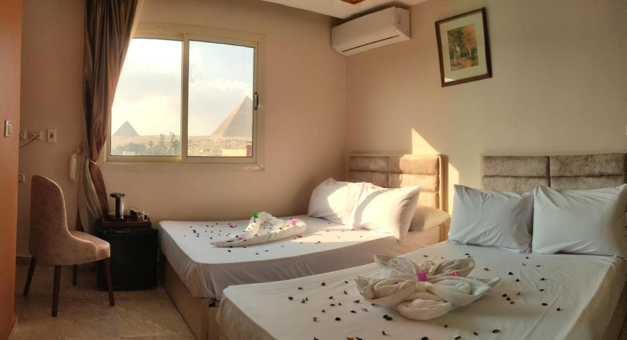 Nun Pyramids Inn Kafret el-Gabal Zewnętrze zdjęcie