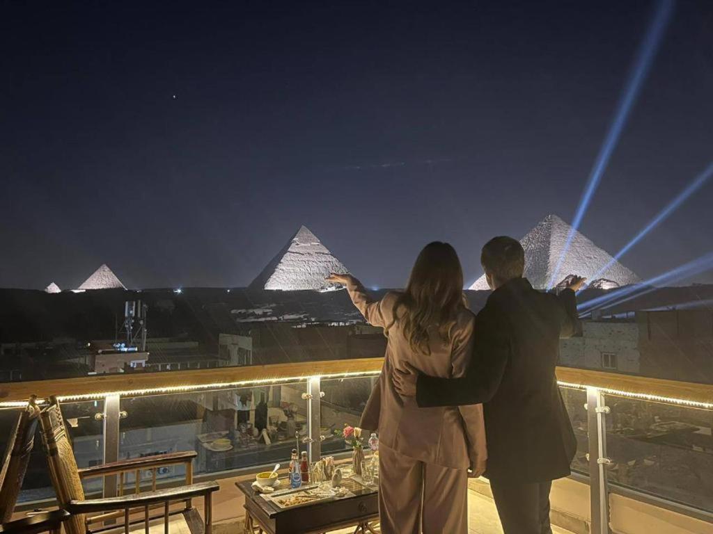 Nun Pyramids Inn Kafret el-Gabal Zewnętrze zdjęcie